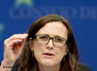 EU Justice Commissioner Cecilia Malmstroem